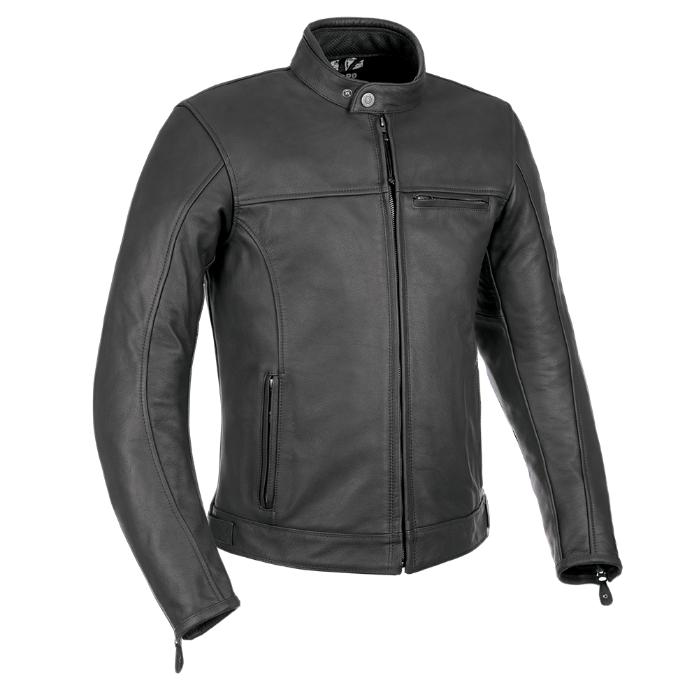 Oxford Oxford Walton Mens Leather Jacket Black